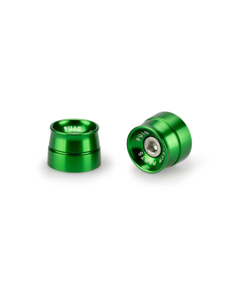Mancuernas Puig Mod Speed para Kawasaki Eliminator 500 SE 24/25, color verde