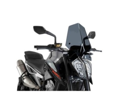 PUIG CUPOLINO NAKED N.G. SPORT PER KTM 890 DUKE ANNO 21-23' COLORE FUME SCURO