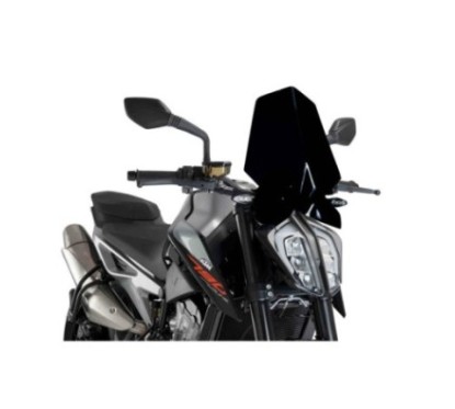 PUIG CUPOLINO NAKED N.G. SPORT PER KTM 890 DUKE ANNO 21-23' COLORE NERO