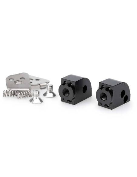 Puig Adapter verstellbare Beifahrerrasten Suzuki DL1050 V Strom 20 24 schwarz
