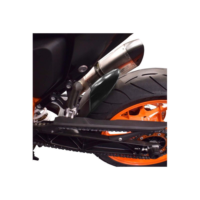 PUIG HECKKOTFLUGELVERLANGERUNG KTM 125 DUKE 17-23 MATTSCHWARZ