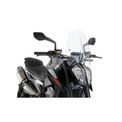 PUIG CUPOLINO NAKED N.G. SPORT PER KTM 890 L DUKE ANNO 21-23' COLORE TRASPARENTE