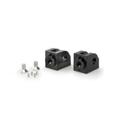 PUIG POGG-ADAPTER EINSTELLBARE FAHRERBEHALTER YAMAHA TRACER 9 21-24 SCHWARZ