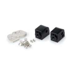 PUIG ADAPTADORES REPOSAPIES AJUSTABLE PASAJERO HONDA CB500F 13-15 NEGRO