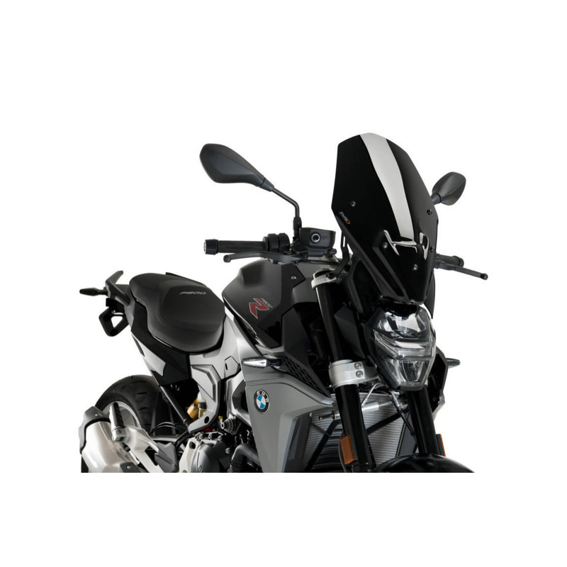 Cupula suplementaria Puig Naked NG Touring para BMW F900 R 2020/25 negra