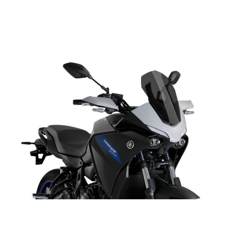 puig sport windshield for yamaha tracer 7 gt 21 25 dark smoke