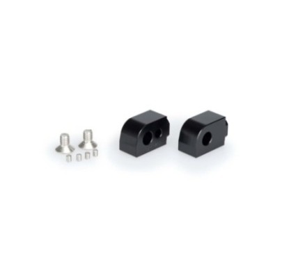 PUIG POGG-ADAPTER EINSTELLBARER BEIFAHRER SUZUKI GSX-S950 22-23 SCHWARZ