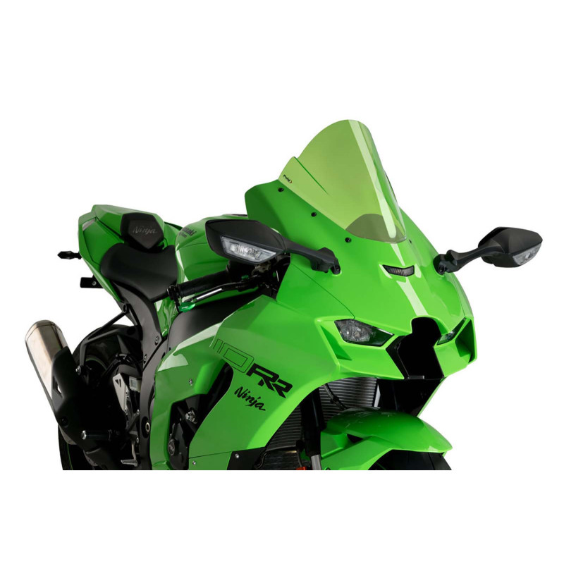 PUIG Z-RACING WINDSCREEN FIT ON KAWASAKI ZX-10RR 21-25 GREEN | eBay