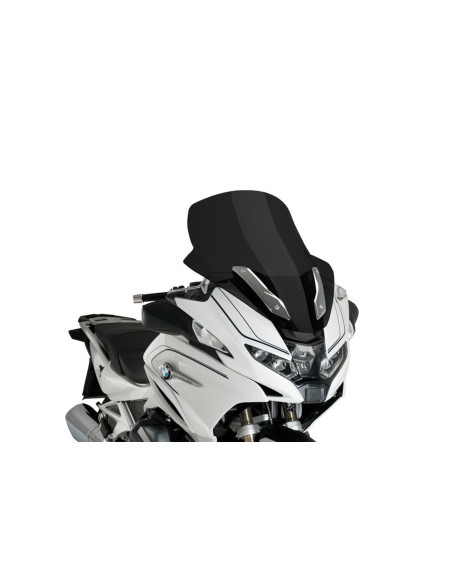 puig touring windshield for bmw r1250 rt 21 25 dark smoke