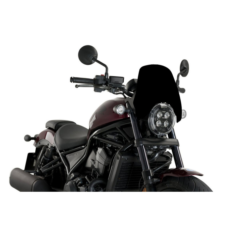 Puig Naked NG Sportscheibe fur Honda CMX1100 Rebel 21 25 schwarz