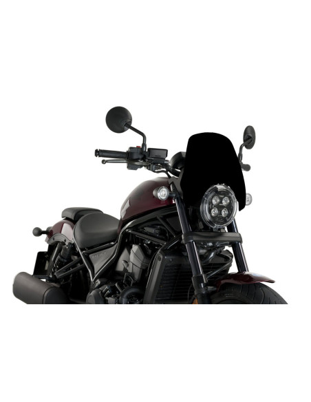 puig naked ng sport screen for honda cmx1100 rebel 21 25 black