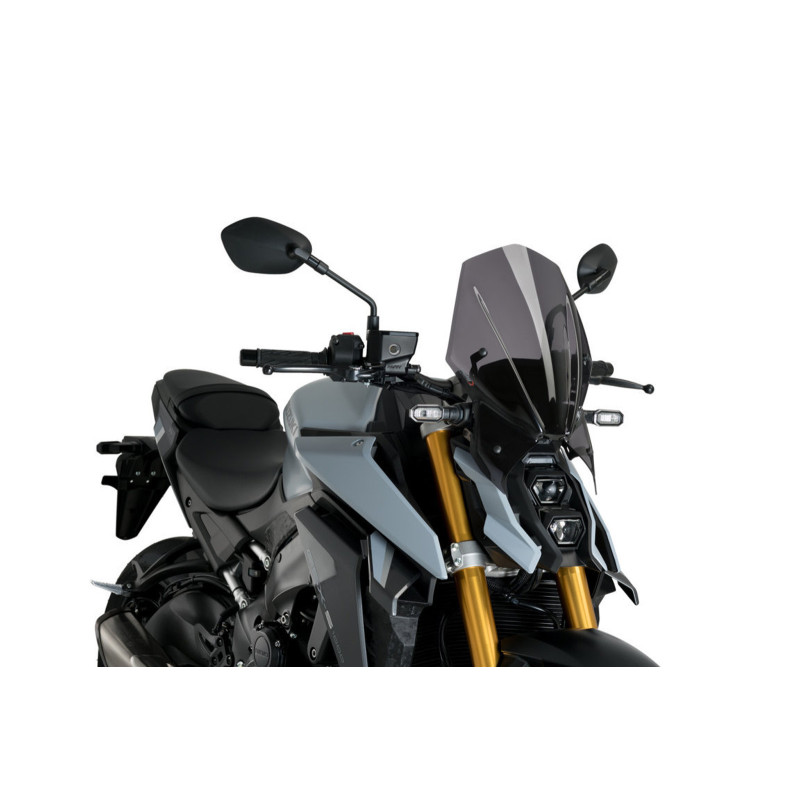 Puig Naked NG Touring-Windschutzscheibe fur Suzuki GSX S1000 21 25, dunkler Rauch
