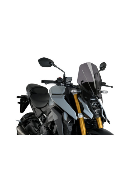 Puig Naked NG Touring-Windschutzscheibe fur Suzuki GSX S1000 21 25, dunkler Rauch