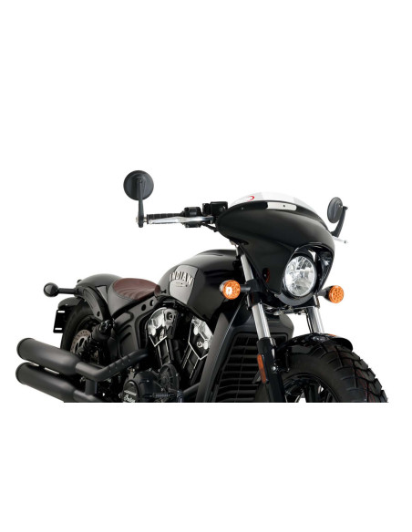 puig batwing sml sport windshield for indian scout bobber 18 25 clear 21073w