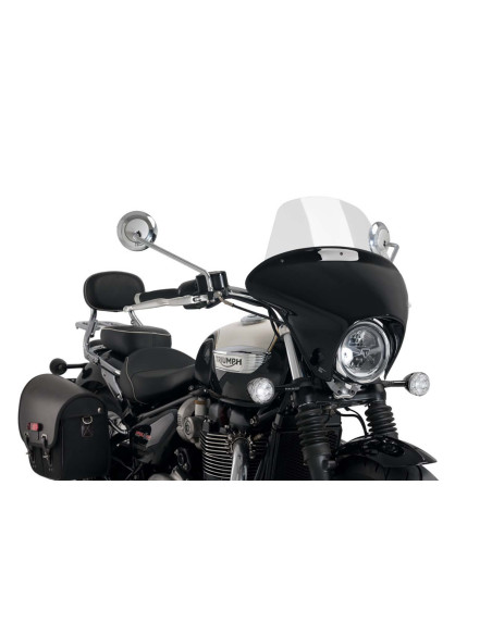 Pare-brise Puig Batwing SML Touring pour Triumph Bonneville Speedmaster 2021-2025, fume clair