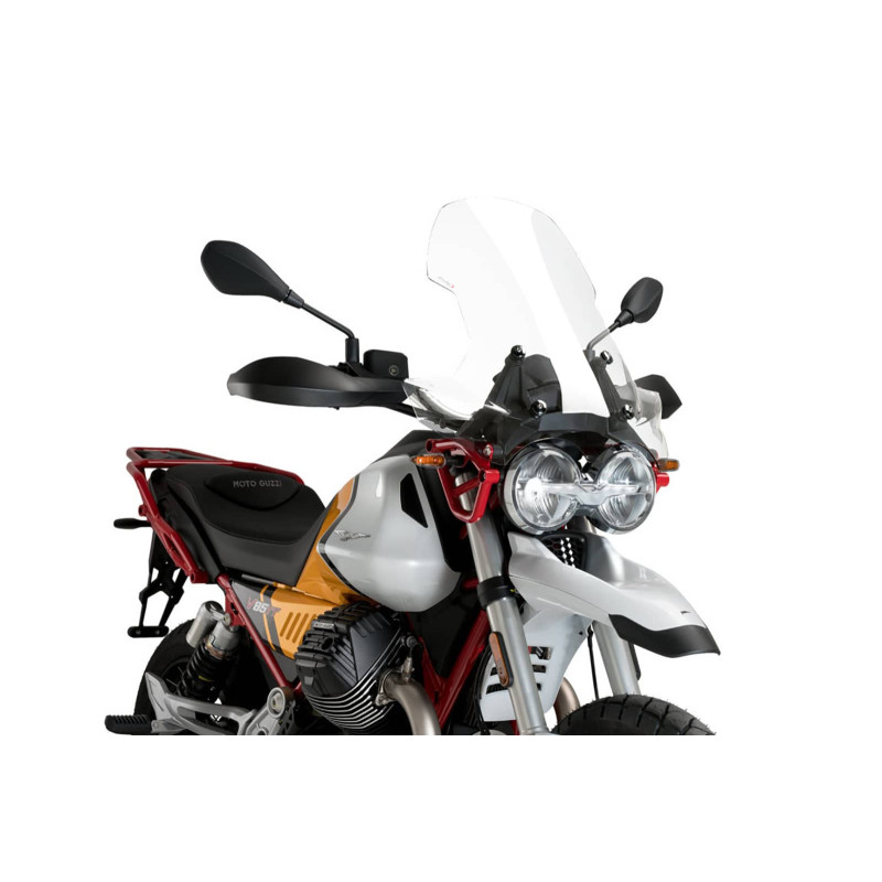 Puig Touring Windschutzscheibe fur Moto Guzzi V85 TT 19 25 transparent