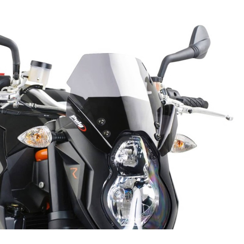 PUIG CUPOLINO NAKED NEW GENERATION SPORT PER KTM 990 SUPERDUKE 07'-13' FUME CHIARO