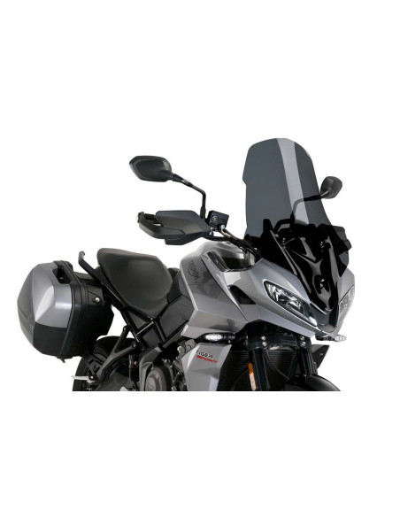 puig touring windshield for triumph tiger 660 sport 22 25 dark smoke