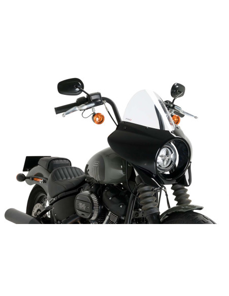 Semicarenado Puig Touring Mirage para Harley D Softail Street Bob FXBB 21 24 transparente 21332W