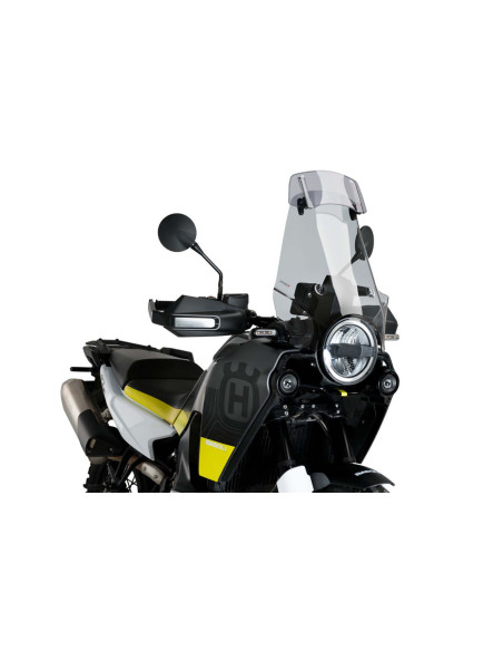 puig windshield touring visor for husqvarna norden 901 expedition 23 25 light smoke 21483h