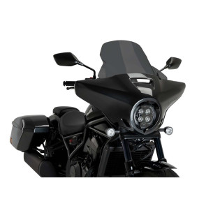 puig cupolino high road touring per honda cmx1100 touring rebel 23 25 fume scuro