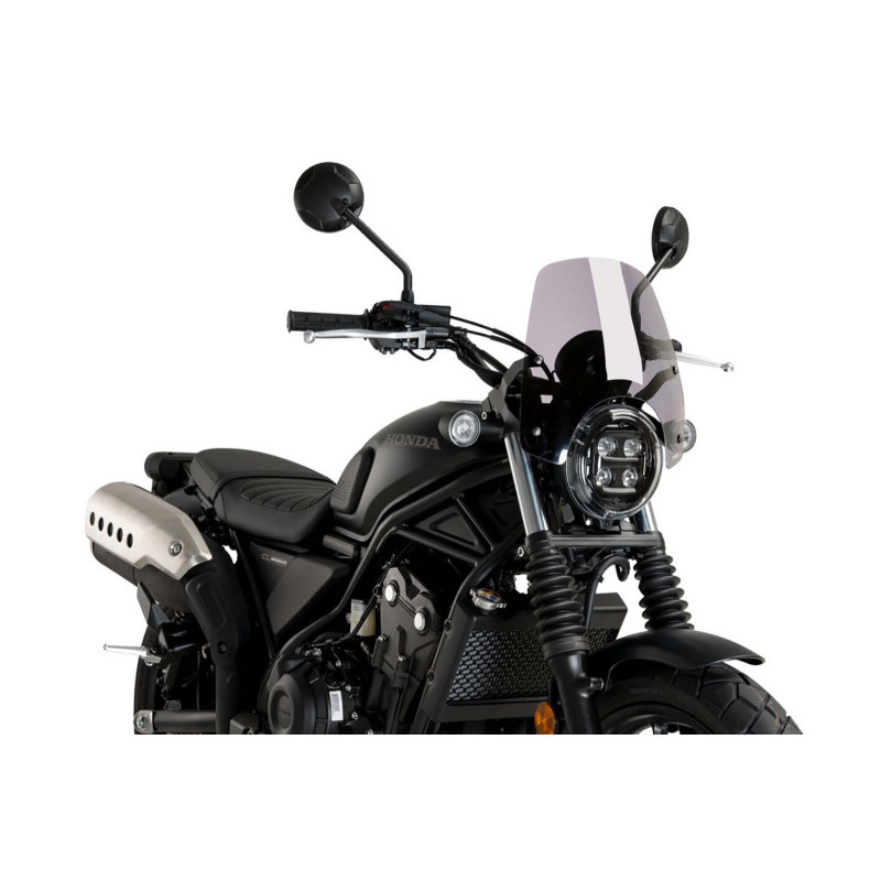 Bulle sport Puig Naked NG pour Honda CL500 23/25, fumee claire