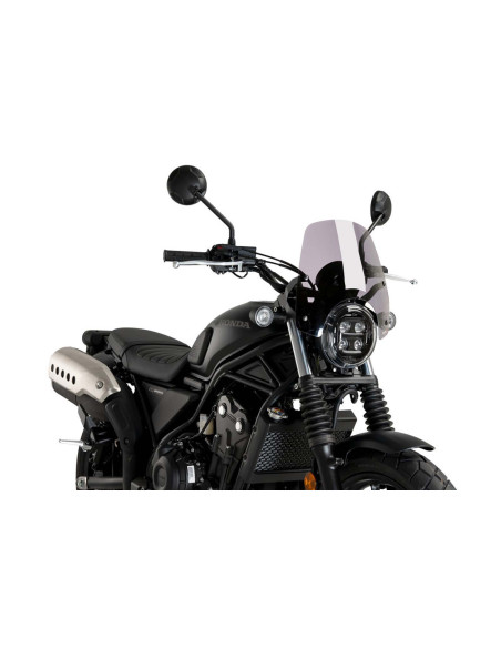 Bulle sport Puig Naked NG pour Honda CL500 23/25, fumee claire