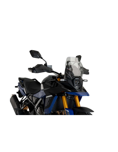 pare-brise puig sport pour suzuki dl800 v strom de 23 25 fume clair