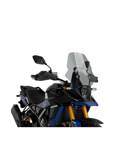 puig touring windshield for suzuki dl800 v strom de 23 25 light smoke