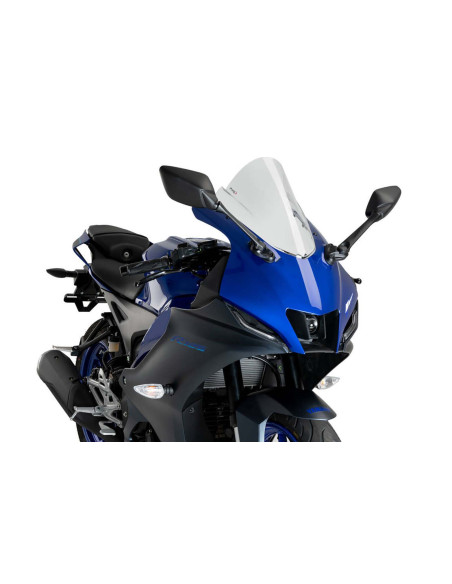 Pare-brise Puig Z Racing transparent pour Yamaha YZF R125 2023-2025