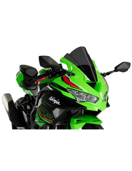 Parabrisas Puig Z Racing para Kawasaki ZX-4R Ninja 24/25 ahumado oscuro