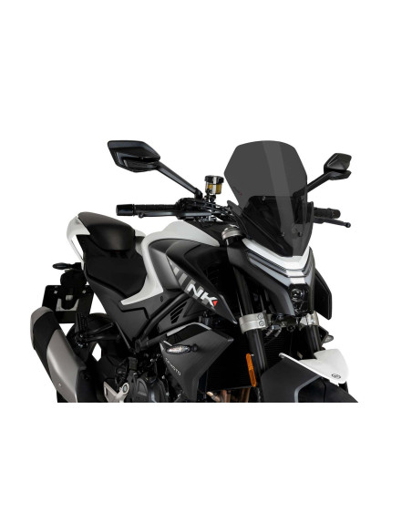 pare brise puig nu ng sport pour cfmoto 450 nk 23 25 fumee foncee