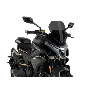 puig naked ng sport windshield for cfmoto 800 nk sport 23 25 dark smoke
