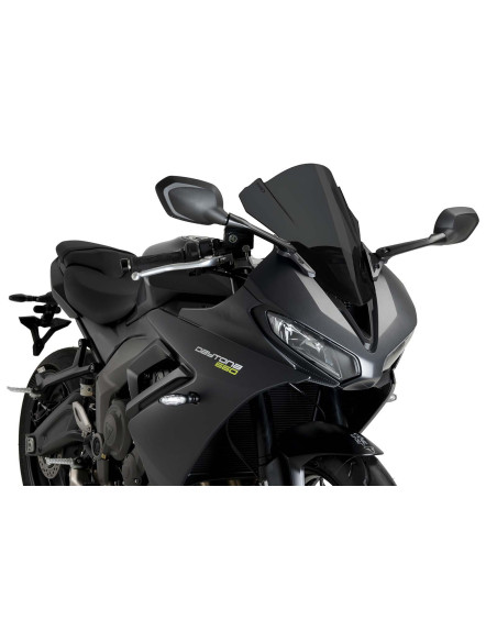 Pare-brise Puig Z Racing pour Triumph Daytona 660 24/25 fume fonce