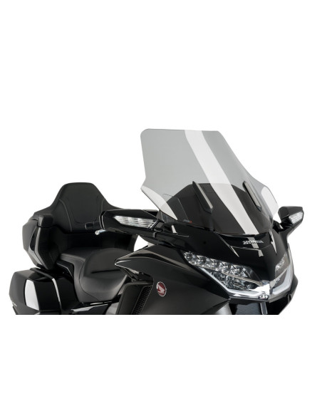 Pare-brise Puig Touring pour Honda GL1800 Gold Wing 18/21, fume clair