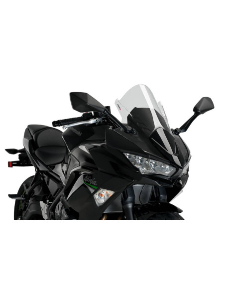 puig z racing windshield for kawasaki ninja 650 20 25 clear
