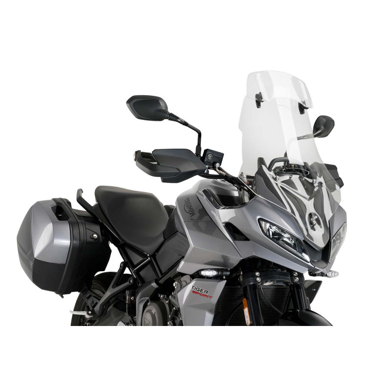 puig windshield touring visor for triumph tiger 660 sport 22 25 clear
