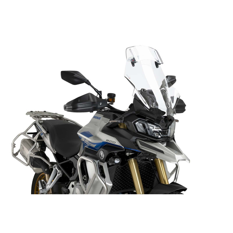 Visiere de pare-brise Puig Touring pour Voge Valico 900DSX 2024/25 transparente