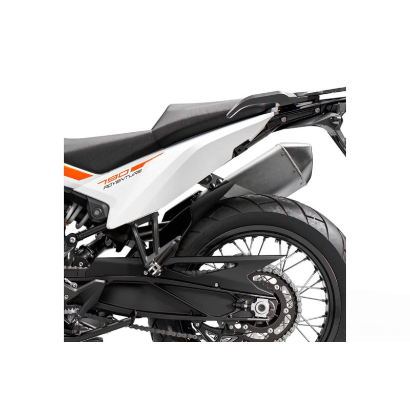 Extension de guardabarros trasero Puig KTM 890 R Adventure 21/25 negro mate