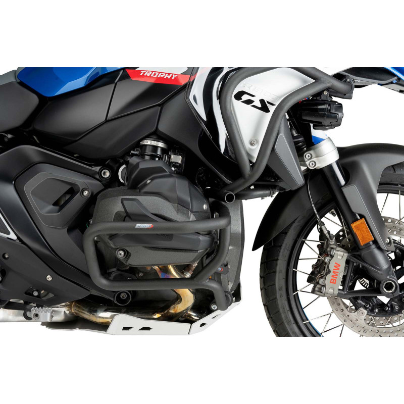 puig barre di protezione motore basse bmw r1300 gs triple black 23 25 nero