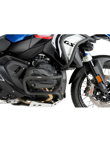 puig barre di protezione motore basse bmw r1300 gs triple black 23 25 nero
