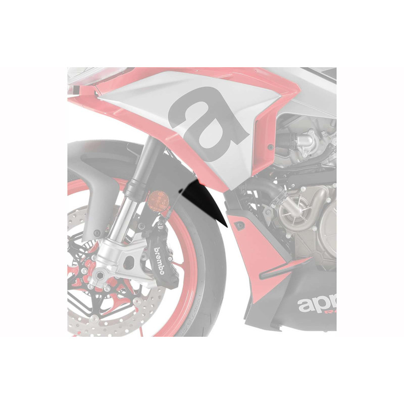 Extension de guardabarros delantero Puig Aprilia RS 660 Factory 2025 negro mate