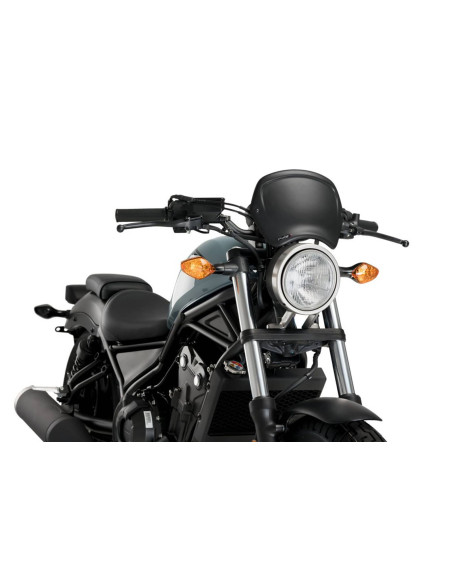 Carenado delantero Puig Honda CMX 500 SE Rebel 2025 negro mate