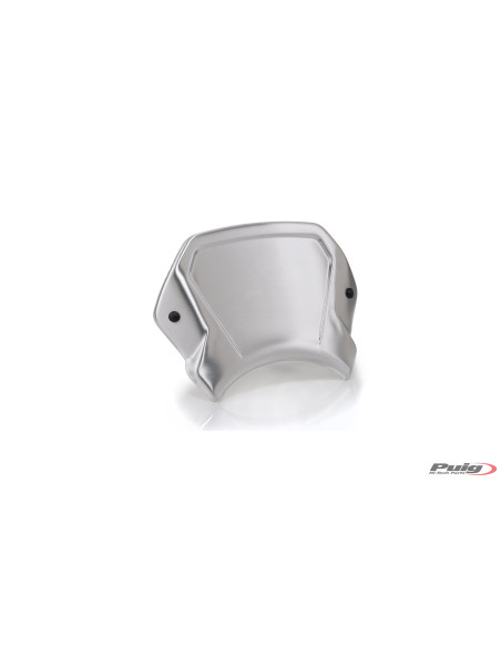 Carenado frontal de aluminio Puig para Moto Guzzi V7 850 Stone Ten 24 25 Plata