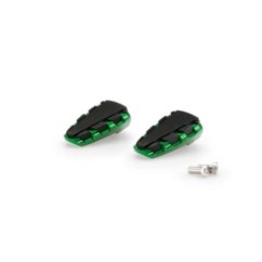 PUIG REPOSE-PIEDS MODELE TRAIL 2.0 COULEUR VERT - Dimensions : 86x52 mm. Poids: 130 gr