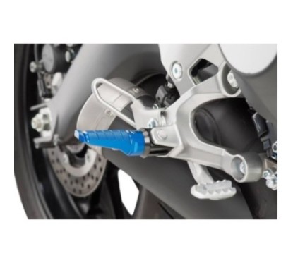 PUIG FOOTPEGS RACING MODEL COLOR BLUE - Dimensions: 72x27 mm. Weight: 90 g - 6301A