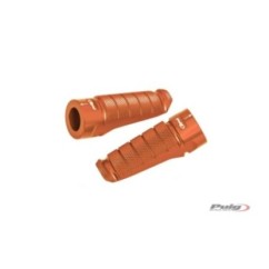 PUIG FOOTPEGS RACING MODEL COLOR ORANGE - Dimensions: 72x27 mm. Weight: 90 g - 6301T