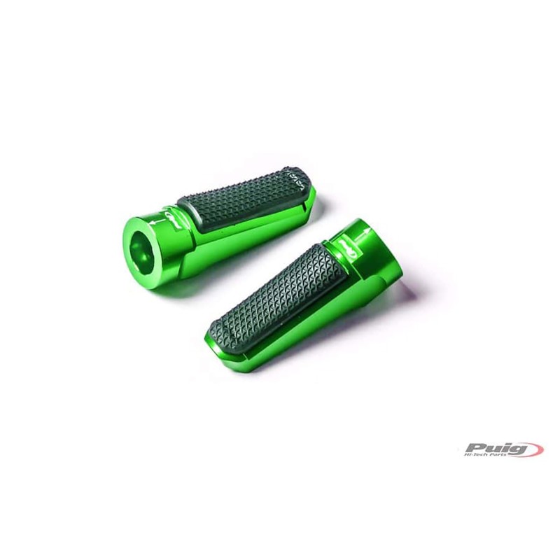 PUIG POGGIAPIEDI MODELLO SPORT COLORE VERDE. - Dimensioni: 72x27 mm. Peso: 90 gr