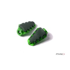 PUIG REPOSE-PIEDS MODELE TRAIL COULEUR VERT - Dimensions : 85x51 mm. Poids: 130 gr