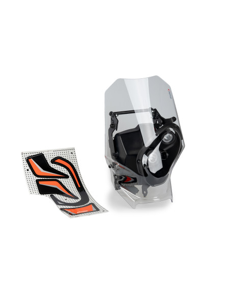 puig windshield rally ktm 450 exc 05 08 transparent